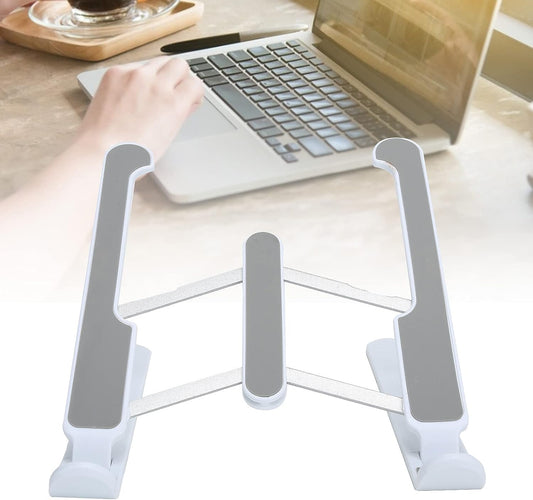 Adjustable Laptop Stand Holder With Built-in Foldable Legs And High Quality Fibre - JanakiShop.in