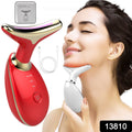 Electric Face Massager Wrinkle Remover Led Photon Face Beauty Device (1 Pc) - JanakiShop.in