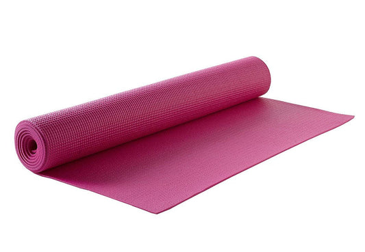 Yoga Mat Eco-friendly For Fitness Exercise Workout Gym With Non-slip Pad (180x60xcm) Color May Very - JanakiShop.in