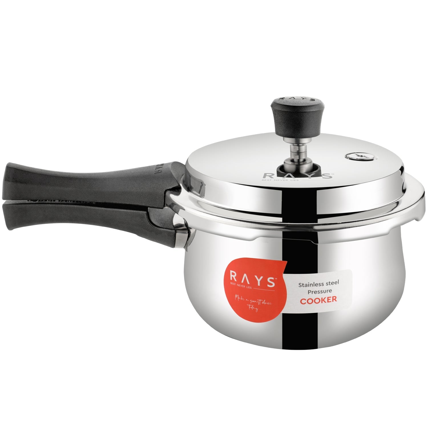 Stainless Steel Rays Fusion Pressure Cookers With Outer Lid (3.5 Litres) - JanakiShop.in