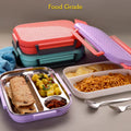 Lunch Box Plastic With Steel Plate Small Lunch Box High Quality Box For Kids School Customized Plastic Lunch Box For Girls  Boy - JanakiShop.in