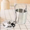 Stainless Steel Ice Buckets With Lid (1.3 Liters Approx) - JanakiShop.in