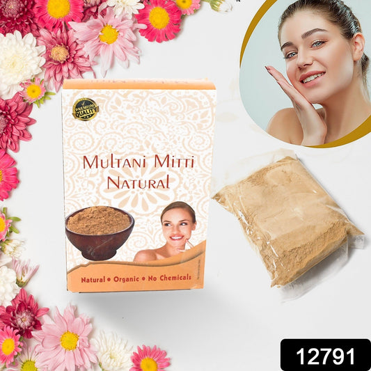 100gram Herbal Tan Removing Multani Mitti Face Pack For Skin Care Age Group - JanakiShop.in