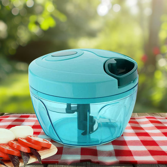 3 Blades Handy Chopper And Slicer Used Widely For Chopping And Slicing (450 Ml  1 Pc) - JanakiShop.in