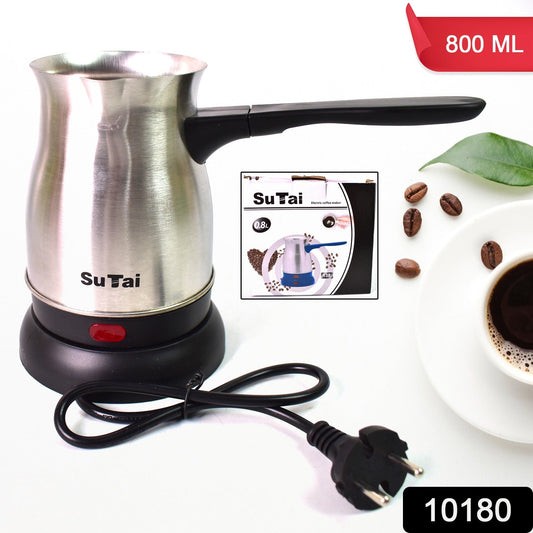 Coffee Pot Coffee Maker 800ml Even Heating Tea Maker Kettle (1 Pc) - JanakiShop.in