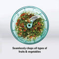 3 Blades Handy Chopper And Slicer Used Widely For Chopping And Slicing (450 Ml  1 Pc) - JanakiShop.in