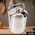 Stainless Steel Ice Buckets With Lid (1.3 Liters Approx) - JanakiShop.in