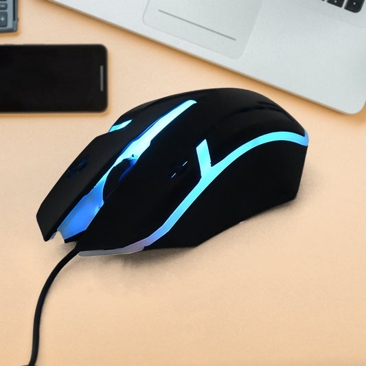Computer  Laptop Usb Wired Optical Mouse (1 Pc) - JanakiShop.in
