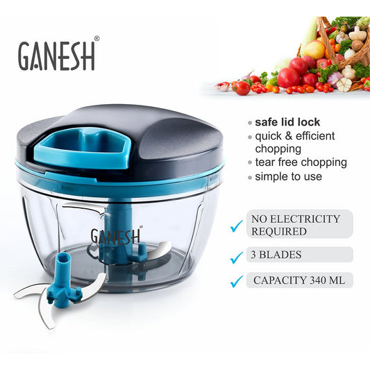 Ganesh Wonder Chopper Grey (470ml) - JanakiShop.in