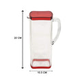 2000ml Square Jug For Carrying Water And Types Of Juices And Beverages And All. - JanakiShop.in