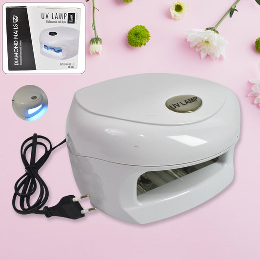 18W Nail Polish UV Dryer Gel Nail Curing Lamp (1 Pc) - JanakiShop.in