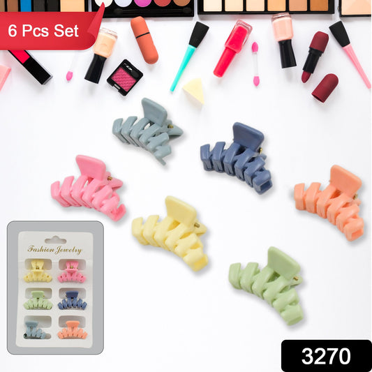 Hair Clips For Girls Kids Hair Accessories (6 Pcs Set) - JanakiShop.in