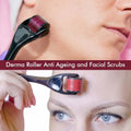 Derma Roller Anti Ageing And Facial Scrubs  Polishes Scar Removal Hair Regrowth (2 Mm) - JanakiShop.in