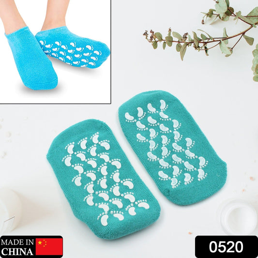 Gel Socks Soft Socks For Repairing And Softening Dry Cracked Feet Skins Comfortable Socks (1 Pair) - JanakiShop.in