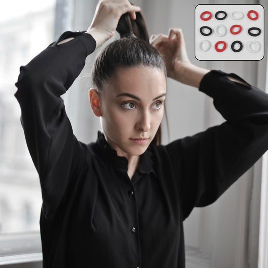 Small Hairbands Bands For Hair Rubber Bands (Pack Of 50  Multicolour) - JanakiShop.in