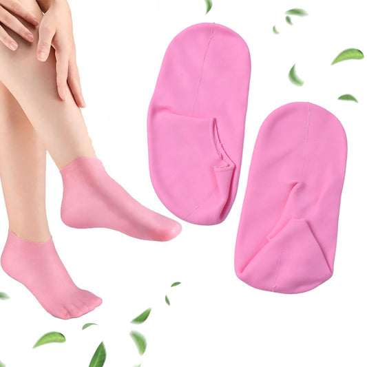 Silicone Moisturizing Socks (1 Pair) - JanakiShop.in