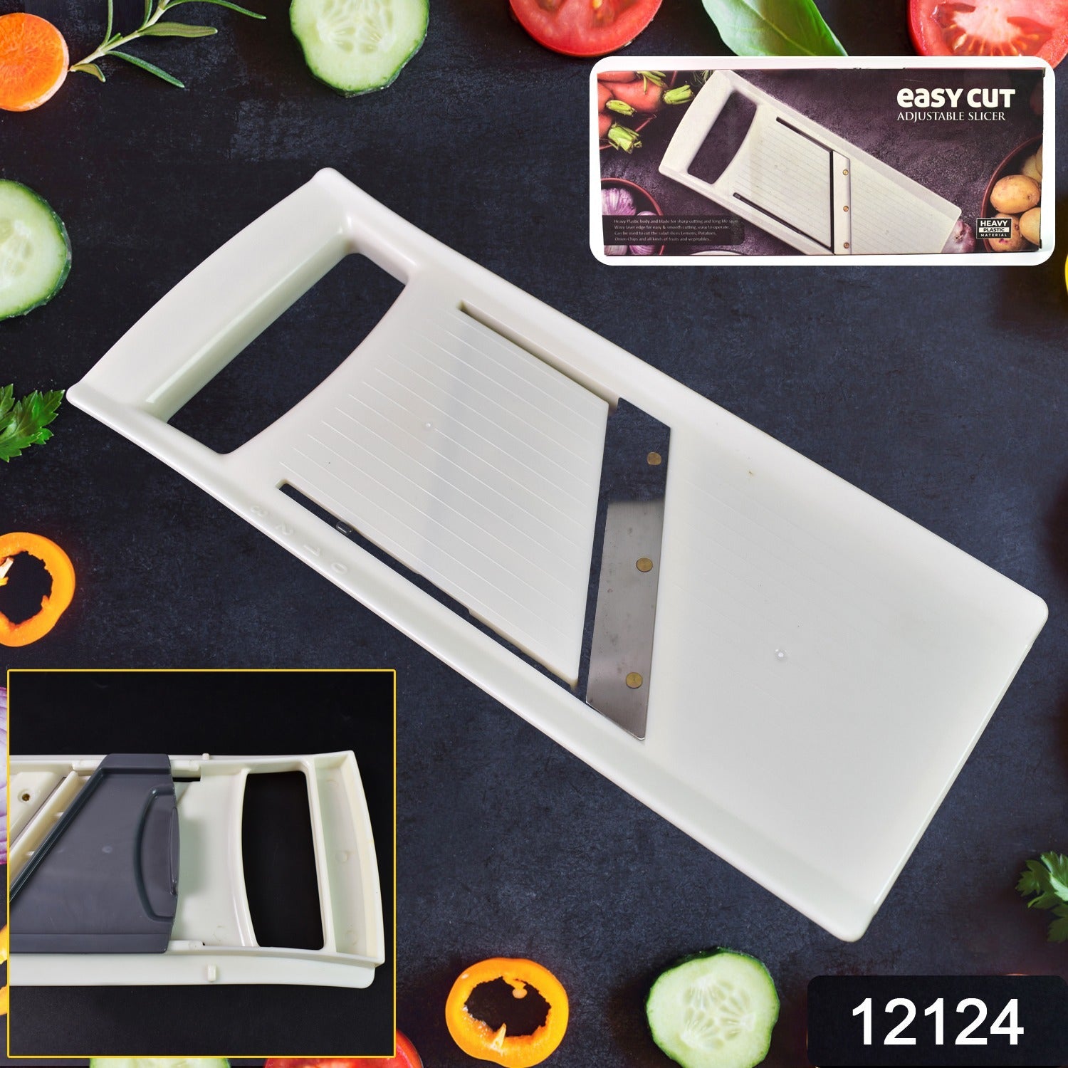 Adjustable Slicer For Cutting Fruits  Vegetable (1 Pc) - JanakiShop.in