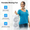 Electric Fan Desktop Double-head Powerful Air Cooler (1 Pc  With Remote) - JanakiShop.in