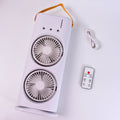 Electric Fan Desktop Double-head Powerful Air Cooler (1 Pc  With Remote) - JanakiShop.in